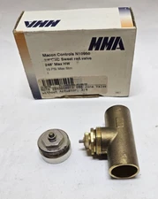 Macon Controls N10950 3/4" CXC Sweat Radiator Valve  15 PSI