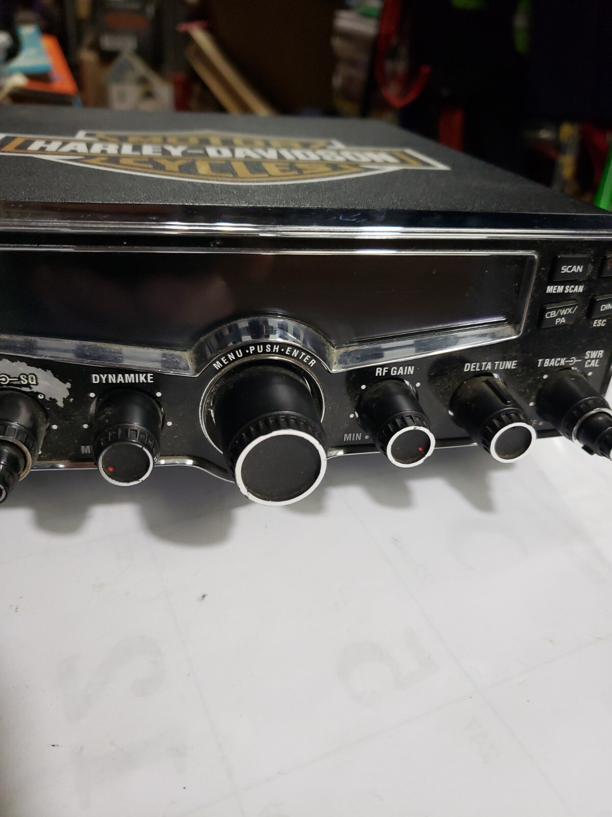 COBRA 29LXHDLE,40 ch. CB radio HarleyDavidson Model W Mic And Mount Untested eBay