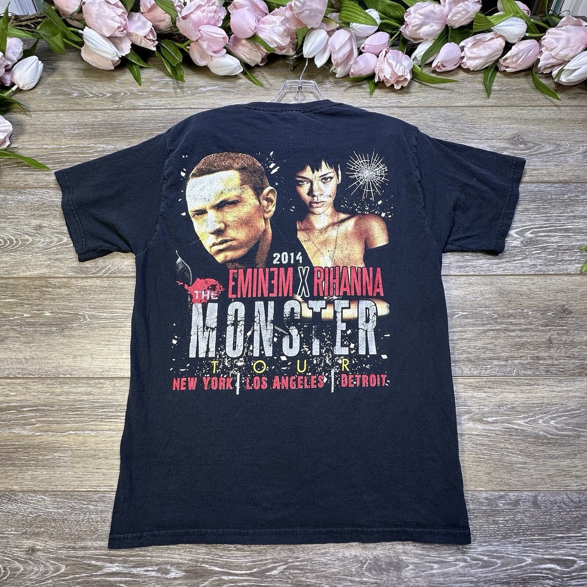EMINEM × RIHANNA THE MONSTER TOUR Tシャツ 楽天市場】EMINEM×RIHANNA エミネム×リアーナ THE MONSTER TOUR