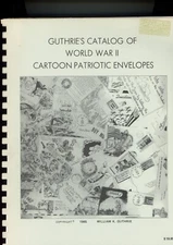 Guthrie's WWII patriotic cover catalog  Guthrie's  catalog 1 left,  OUT OF print