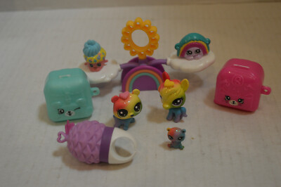 Littlest Pet Shop~#19~Chroma Sparklears~Rainbow Bear~#26~Prisman Highhoof~Pony