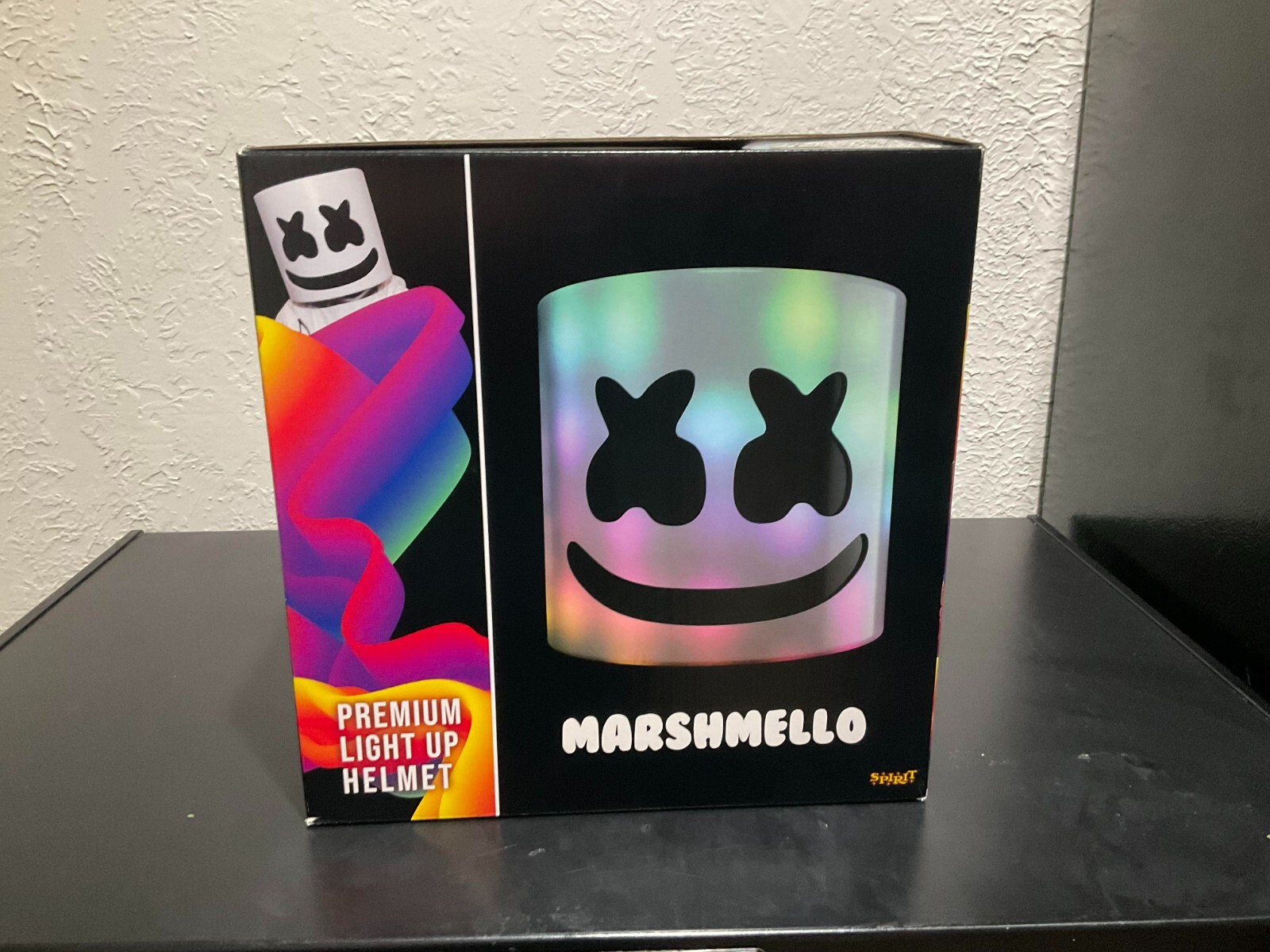 MARSHMELLO PREMIUM LIGHT UP HELMET WITH BOX WORN … Gem