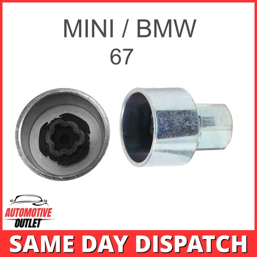 LOCKING WHEEL NUT MASTER BOLT SECURITY KEY NUMBER 67, 17mm SOCKET FOR MINI