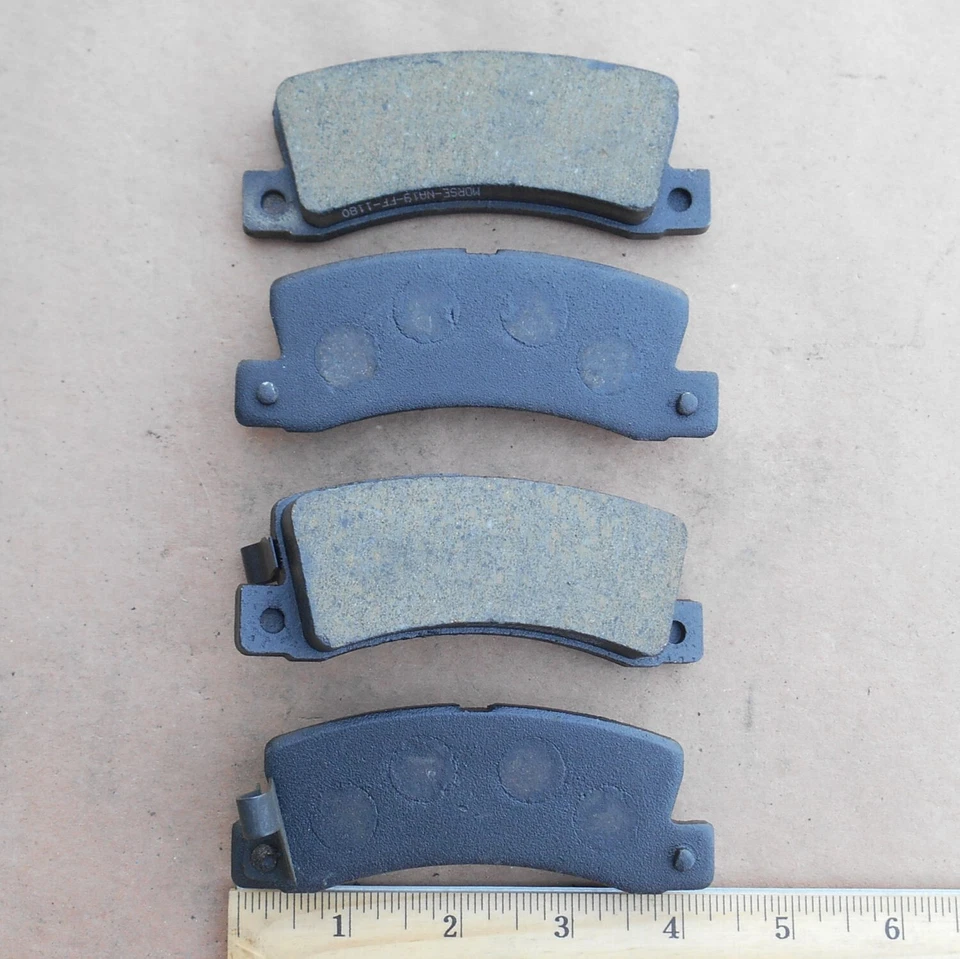 Pastilla de freno trasera Friction Master D325 orgánica 1990-2003 Lexus 1987-2000 Toyota  Foto 2 de 4