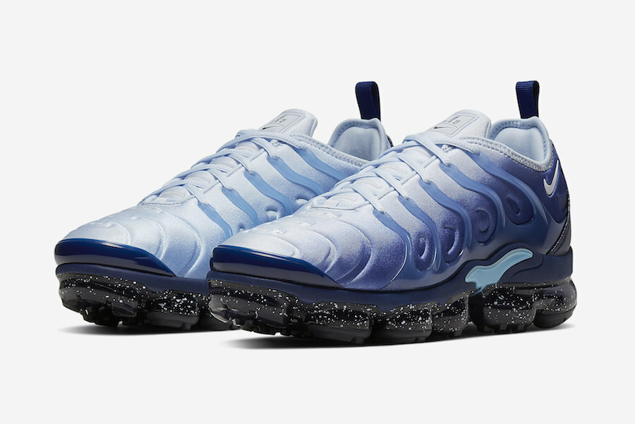 Nike MEN'S Air Vapormax Plus BLIZZARD SIZE 9 Coastal Blue BRAND NEW SOLD OUT