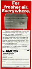 Vintage Print Ad 1979 Amcor Group Modulion Electronic Air Freshener