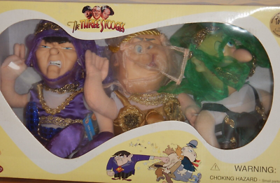 1997 SPUMCO THREE STOOGES DOLLS TOY EXPO EXCLUSIVE HAREM