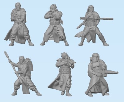 Star Wars Legions Miniatures - Offworld Raiders - Tusken Bounty Hunters Set 1