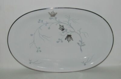 Baronet China Co. SILVER ARBOR Large Oval Serving Platter (Eschenbach, Germany)
