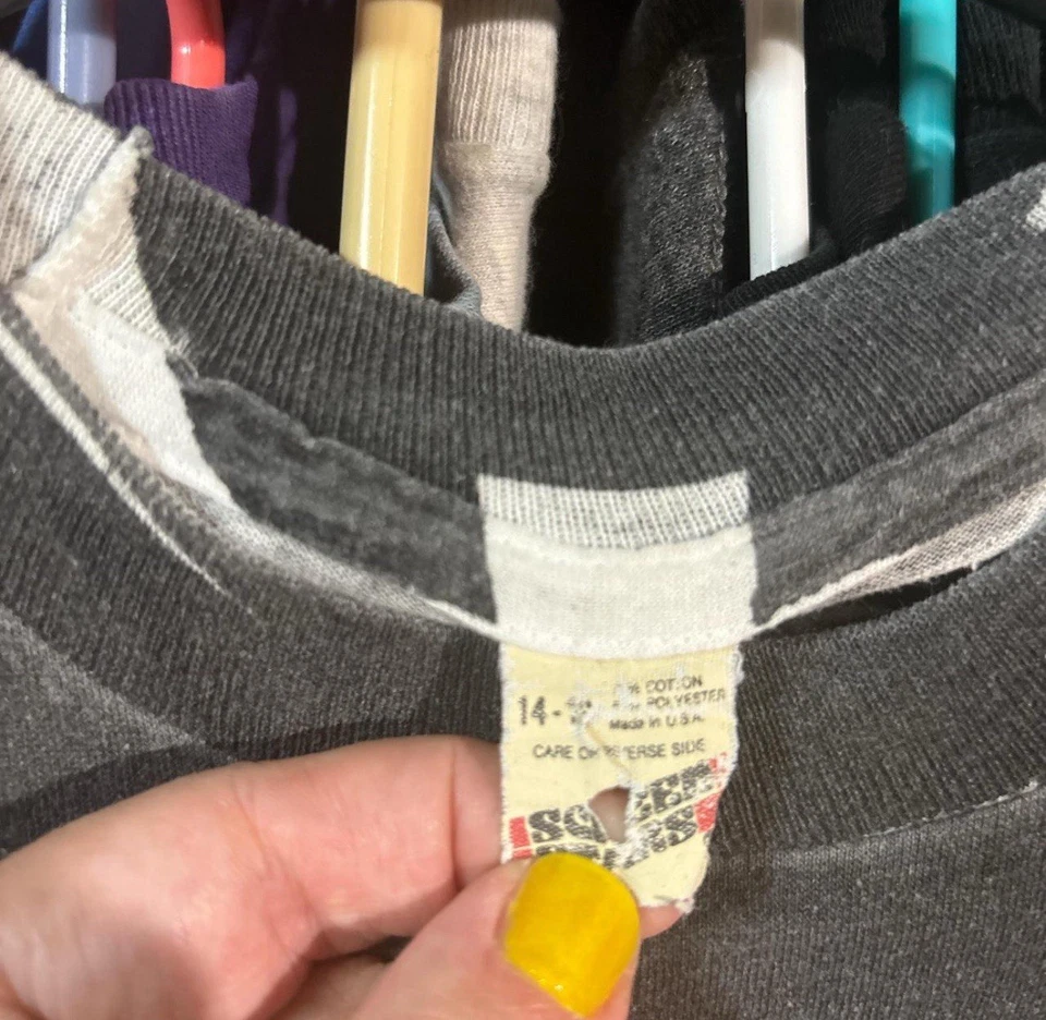 Camiseta Vintage Años 80 Batman DC Comics Niños Pantalla Estrellas Hecha en EE. UU. Talla 14-16 Foto 4 de 4