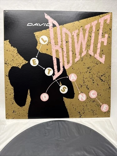 David Bowie Vtg 1983 “Let's Dance/Cat People” 12” Vinyl EMI 7805 NM CONDITION