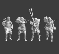 Wargaming 1:72 Medieval Looters - Medieval siege tabletop miniatures