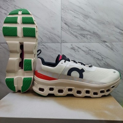 On Cloud Cloudmonster Men's 12 Ivory White Pearl Running Shoes 61.97655 Sneakers