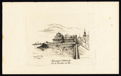 Antique Print-KURSAAL-OOSTENDE-BELGIUM-Duhem-1881