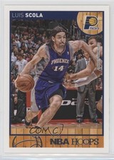 2013-14 NBA Hoops Red Back Luis Scola #66 0c4