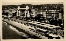 RPPC Promenade des Anglais Nice France vintage postcard b588