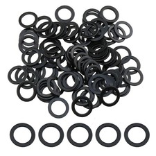 ZZHXSM 100PCS Skateboard Speed Washer Truck Axle Ring 8x11x12MM Black...