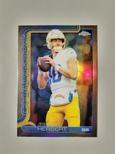 2025 Topps Chrome Football - #158 Justin Herbert Refractor