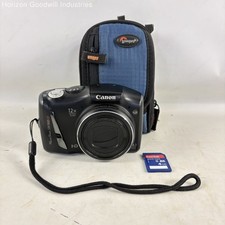 Canon PowerShot SX150 IS Digital Camera + Case & 4GB SD Card (Tested & Works)