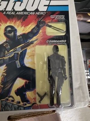 Snake Eyes V1 Straight Arm 1982 G.I. JOE COBRA Original Fig Weapons Recarded