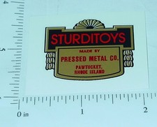 Sturditoys Floor Plate Replacement Sticker SD-001