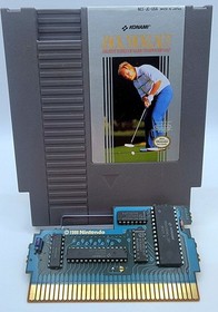 Jack Nicklaus Golf (Nintendo NES, 1989) Cart Only, Cleaned - Works