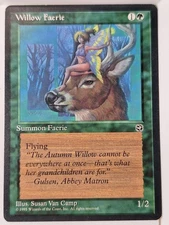 Willow Faerie (B) - Homelands - Magic the Gathering MTG Nice!