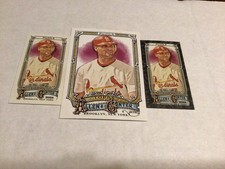 2025 Topps Allen Ginter Mini Black & Base +Base(Reg) Albert Pujols #1  St. Louis