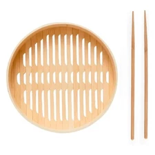 Our Place - Single Spruce Steamer + Chopsticks - Brand New