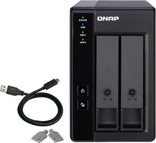 TR-002-A-US 2 Bay USB Type-C Direct Attached Storage (DAS) with Hardware RAID (D
