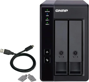 TR-002-A-US 2 Baie USB Stockage direct attaché de type C (DAS) avec matériel RAID (D