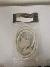 New RS-232 Modem Cable -25 PIN M TO 25 PIN M 6ft 6'