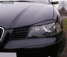 Eyebrows Headlight Covers For Seat Ibiza Cordoba 02-09 6l Eyelids Eyebrows Headlight Covers For Seat Ibiza Cordoba 02-09 6l Eyelids