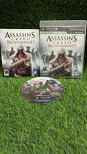 Assassin's Creed: Brotherhood (Sony PlayStation 3, 2010) PS3 CIB Tested Working