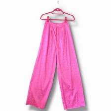 Show Me Your Mumu Pink Floral Wide Leg Pants S The Smith