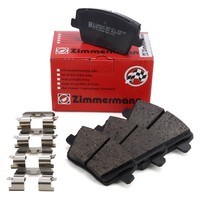 Zimmermann BremsbeläGe FüR Hyundai I30N I30 N (Pde) 18/19 Zoll Hinten