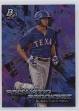 2018 Bowman Platinum Prismatic Prodigies Purple /250 Bubba Thompson #PPP-15 16o7