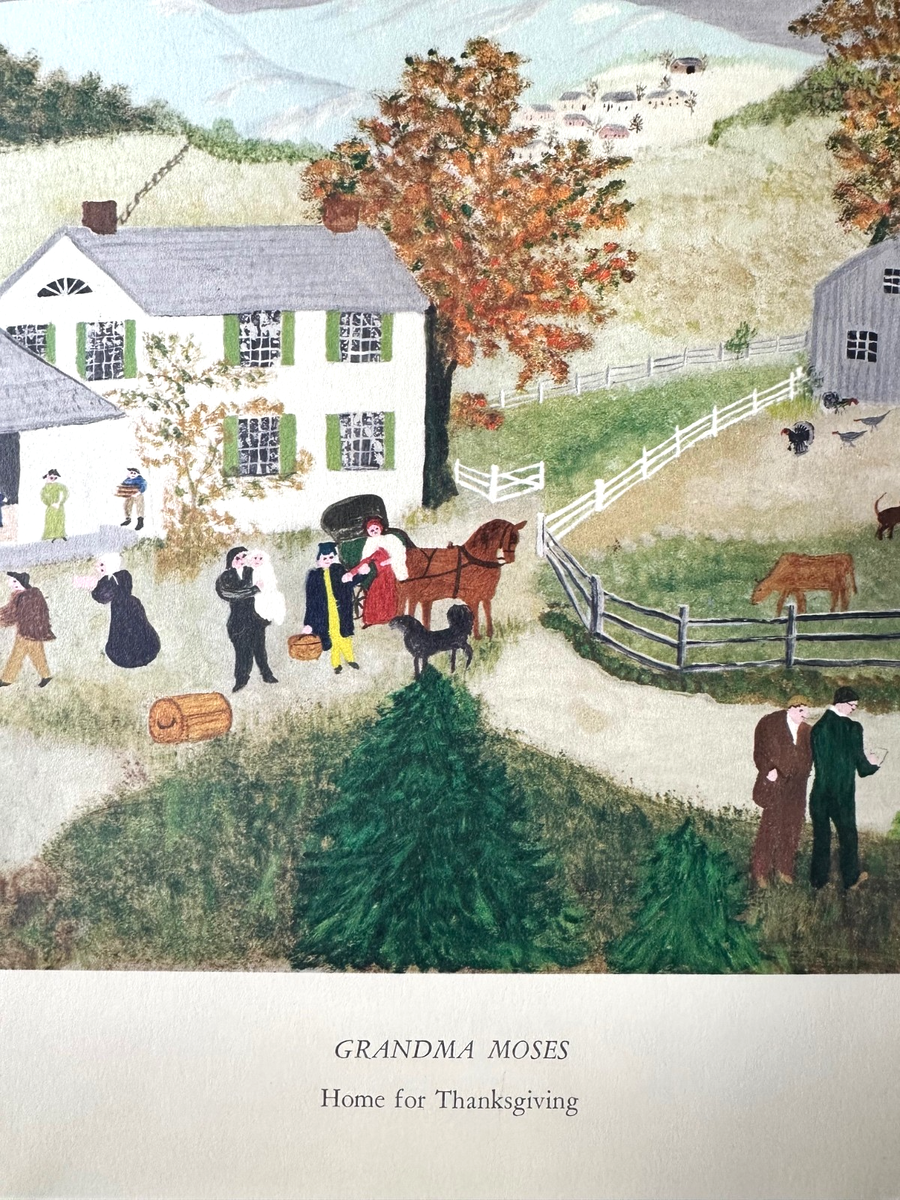 Grandma Moses The Pond 複製画 額装品 Grandma Moses The Pond 複製画
