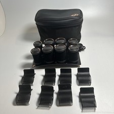 T3 Volumizing Hot Rollers Luxe Set 8 Hot Rollers Clips Case Unused T3 Volumizing Hot Rollers Luxe Set 8 Hot Rollers Clips Case Unused