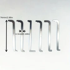 6pcs Locksmith Repair Tool Set Removal Hand Wrench Lock Removal Wrench