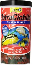 Cichlid Flakes, Fish Food, Clear Water Advanced Formula, 5.65 Ounces