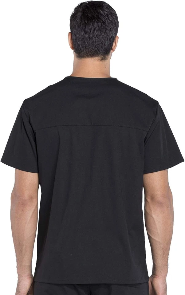Cherokee Scrubs for Men Workwear Professionals V-Neck 4 Pocket Scrub Top...  - Image 4 of 4