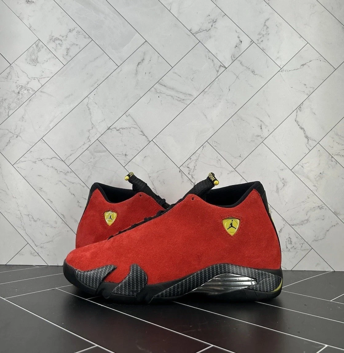Air Jordan 14 G サイズ：25cm（US7）［新品］ Preços baixos em Jordan 14 Retro Ferrari | eBay