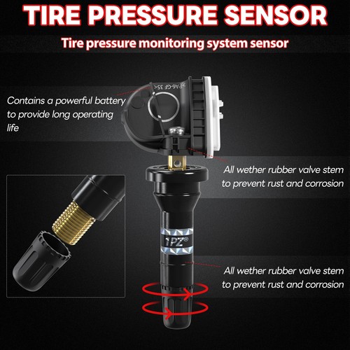 4x Programmed TPMS-61 Tire Pressure Sensor F2GZ1A189J For Ford Lincoln 315 Mhz - Picture 2 of 6