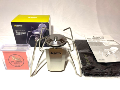 SOTO Regulator Stove Range ST-340 Silver Compact Cassette Gas