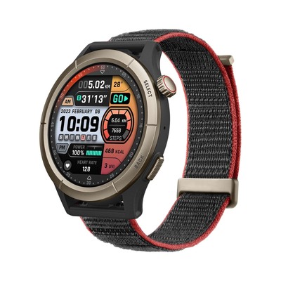 Amazfit Cheetah Pro 47mm Running Sports Smart Watch with Dual-Band GPS, Route...