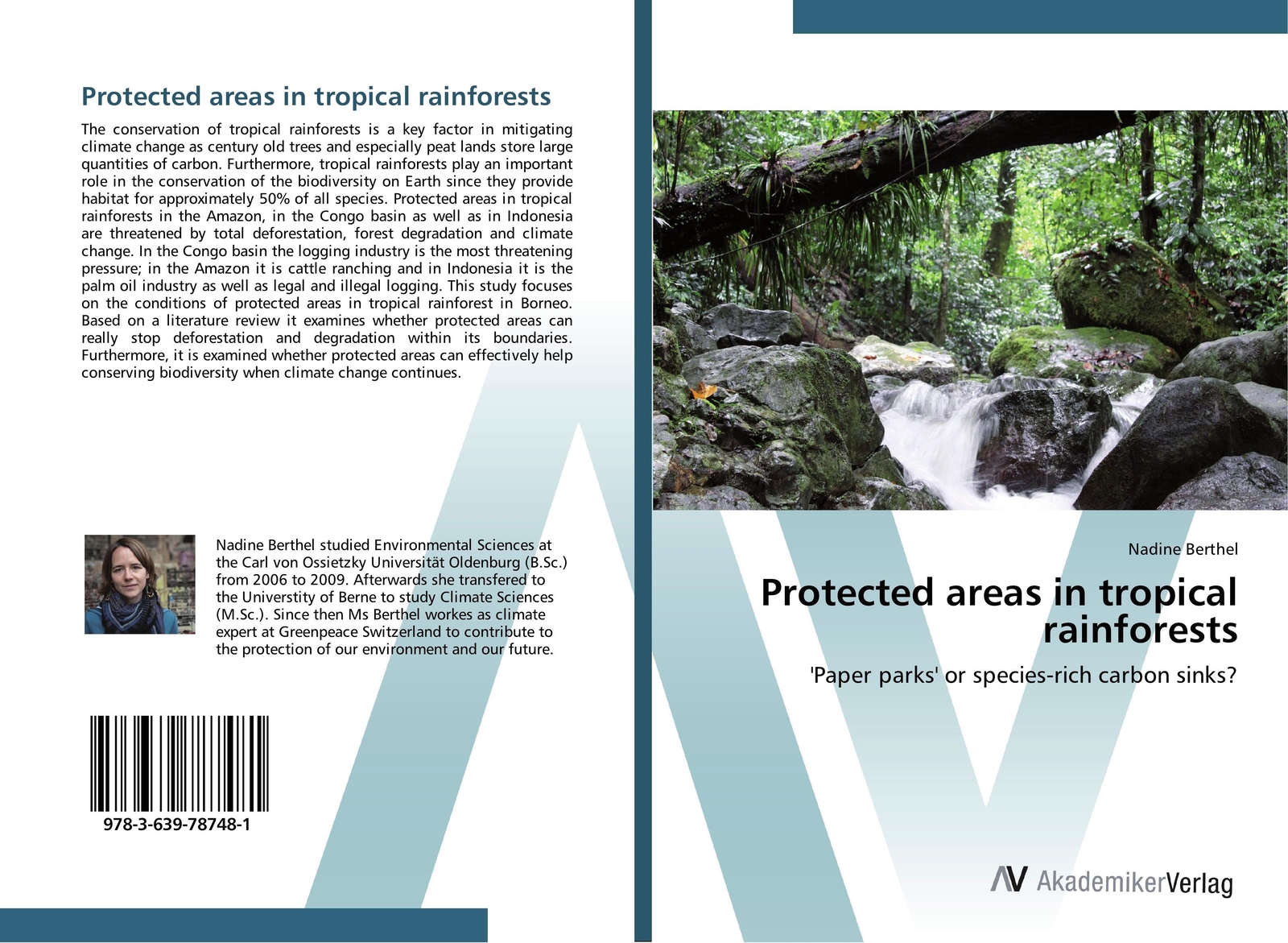 Thumbnail - Protected Areas In Tropical Rainforests Nadine Berthel Taschenbuch