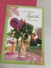 Birthday For Someone Special Happiness 5  x7  Hallmark Greeting Card