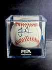 Termarr Johnson Signed Baseball PSA/DNA Certified In PSA Holder #AN11942