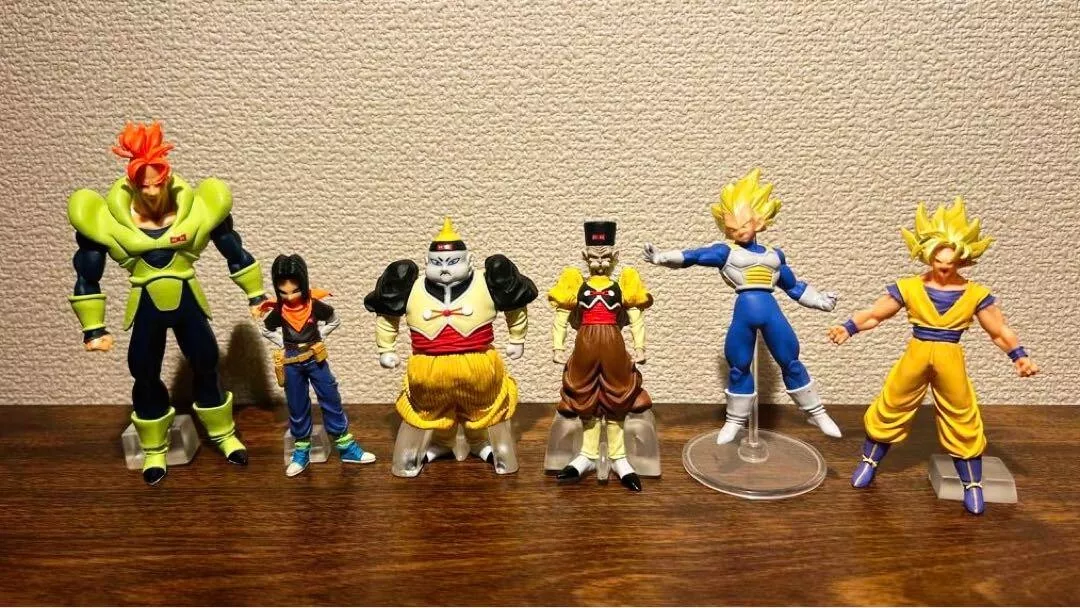 HG Dragon Ball Z Android Complete Figures Set Limited Edition